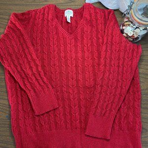 St John's Bay Sparkly Sweater Sz 2X